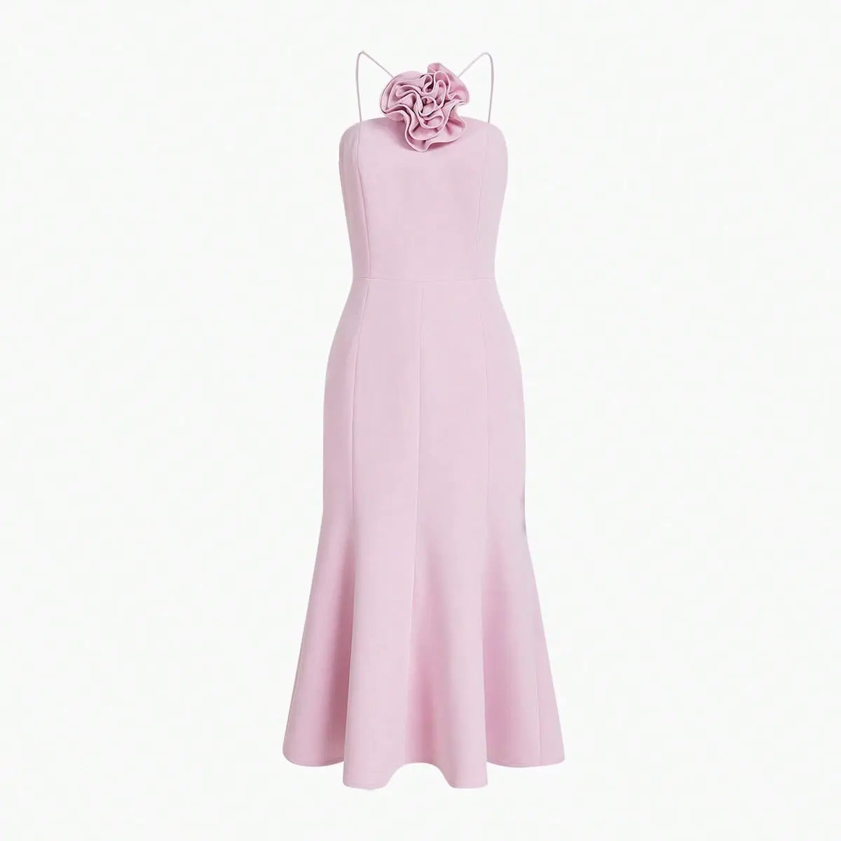 Vestido, Vestido midi, Vestido Festa, Vestido Rosa, Vestido Feminino, Vestido Midi Rosa, Vestido com Flor, Vestido de Festa Feminino, Vestido Verão, Vestido Primavera